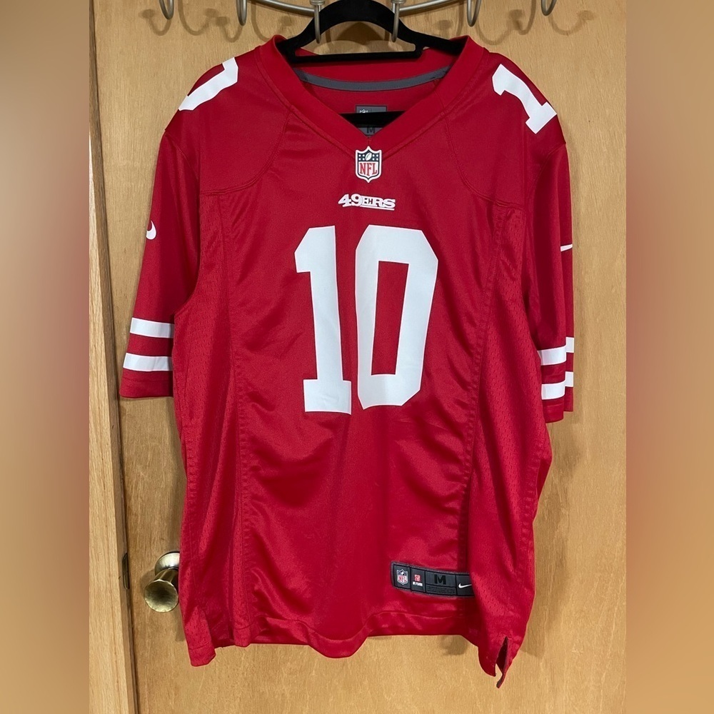 NIKE - NFL # 10 San Francisco 49ers jersey